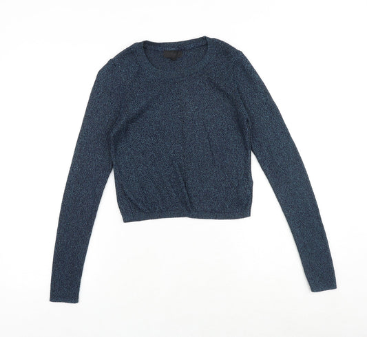 Womens UK Size 12 Topshop Green Pullover Jumper