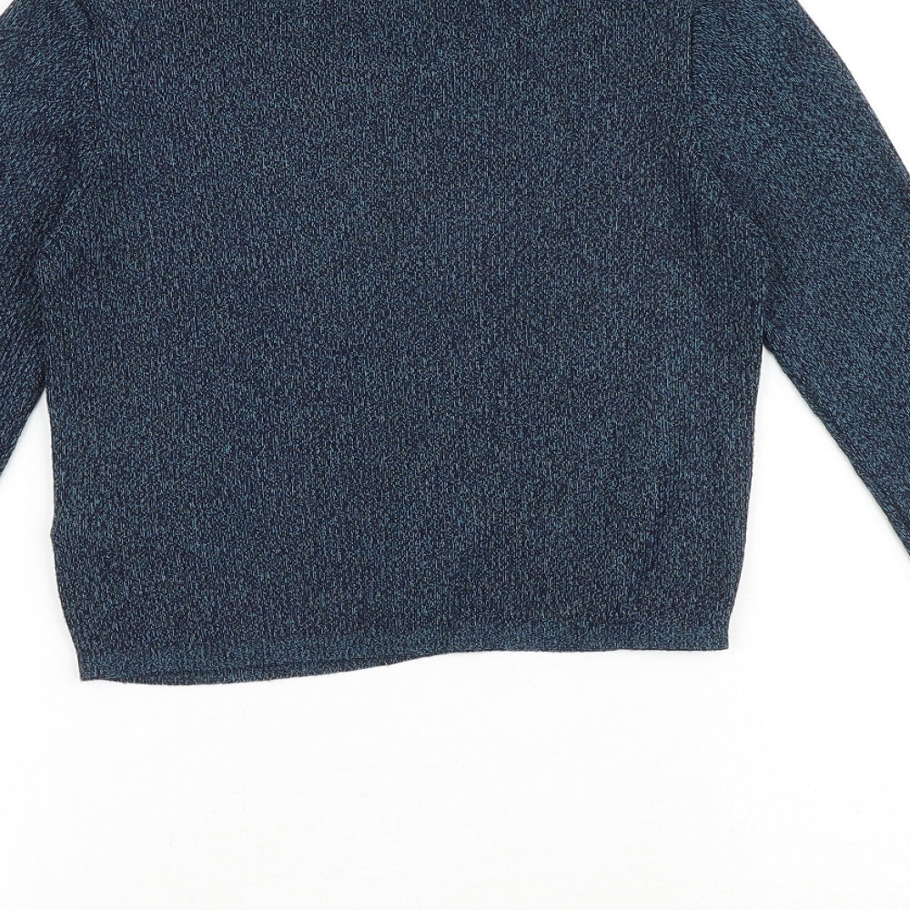 Womens UK Size 12 Topshop Green Pullover Jumper