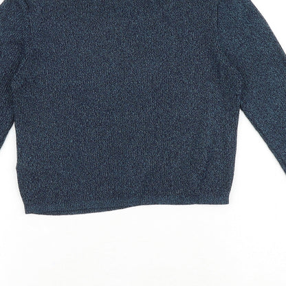 Womens UK Size 12 Topshop Green Pullover Jumper