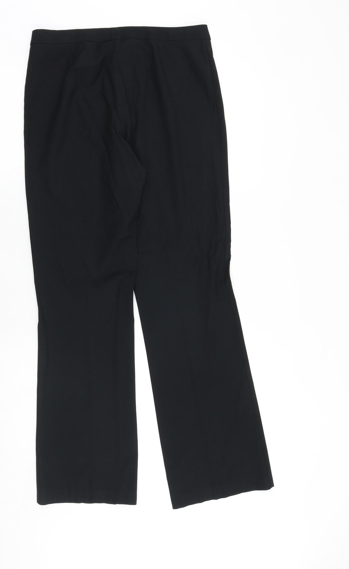 Womens UK Size 10 Marks and Spencer Regular Fit Dress Pants Black Trousers