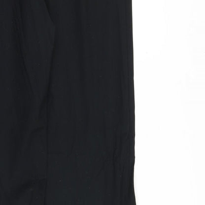 Womens UK Size 10 Marks and Spencer Regular Fit Dress Pants Black Trousers
