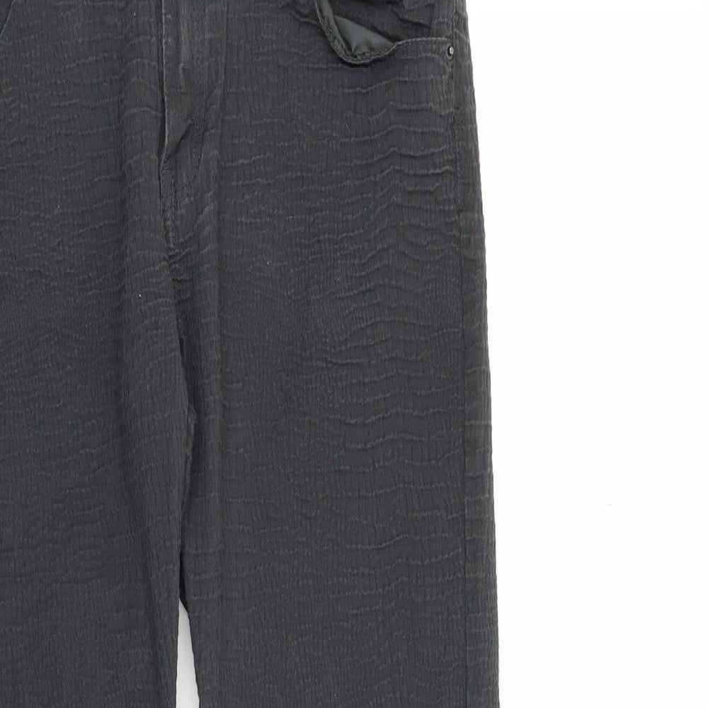 Womens UK Size 12 H&M Regular Fit Skinny Grey Jeans