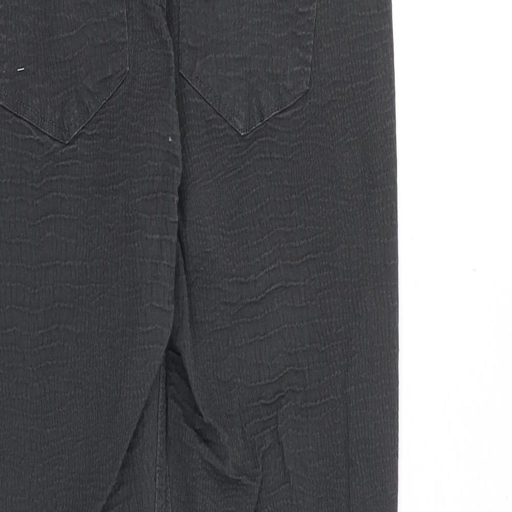Womens UK Size 12 H&M Regular Fit Skinny Grey Jeans