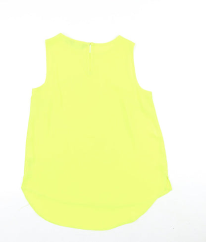 Womens UK Size 10 Dorothy Perkins Green Basic Tank
