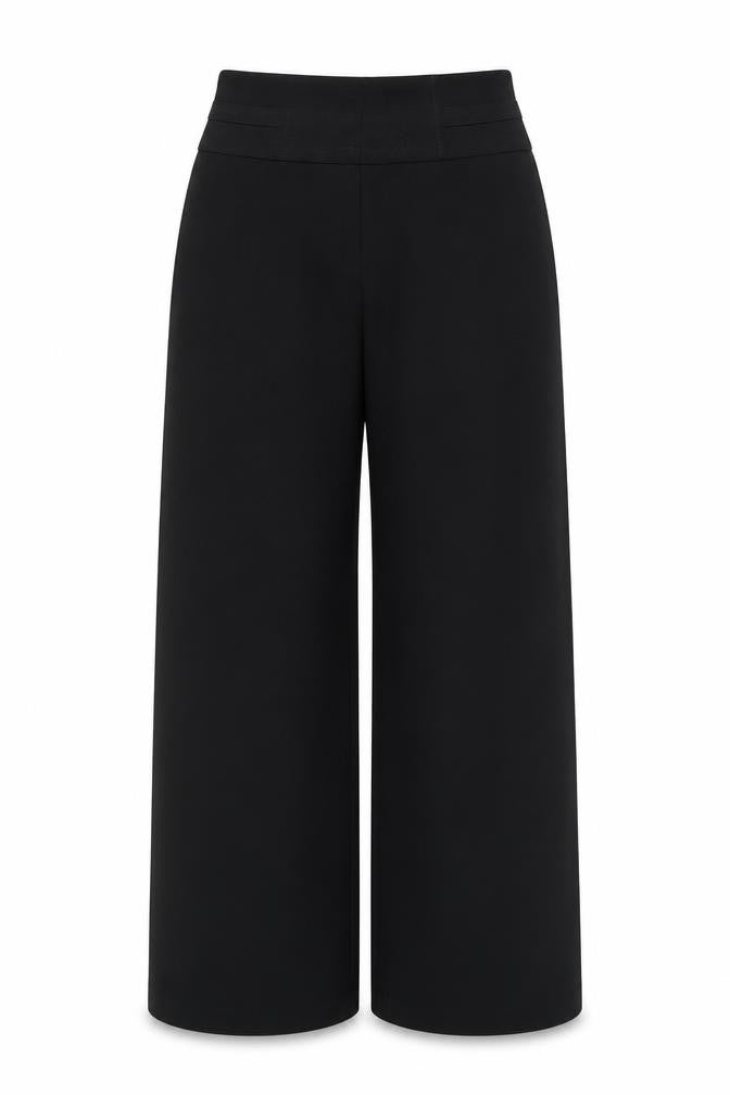 Womens UK Size 12 Marks and Spencer Regular Fit  Black Trousers