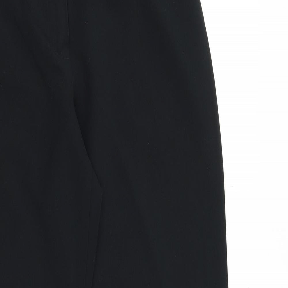 Womens UK Size 12 Marks and Spencer Regular Fit  Black Trousers