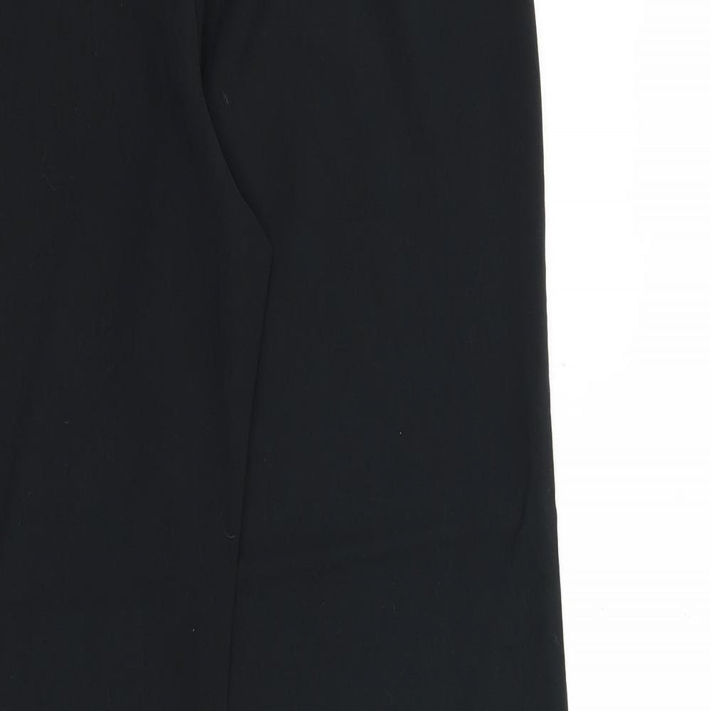 Womens UK Size 12 Marks and Spencer Regular Fit  Black Trousers