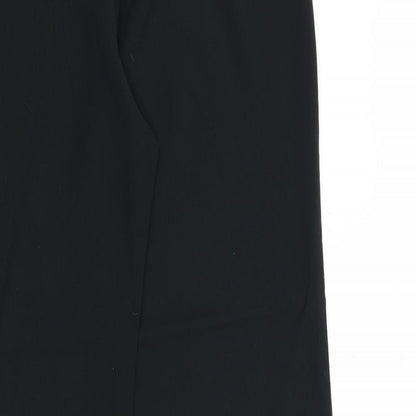 Womens UK Size 12 Marks and Spencer Regular Fit  Black Trousers