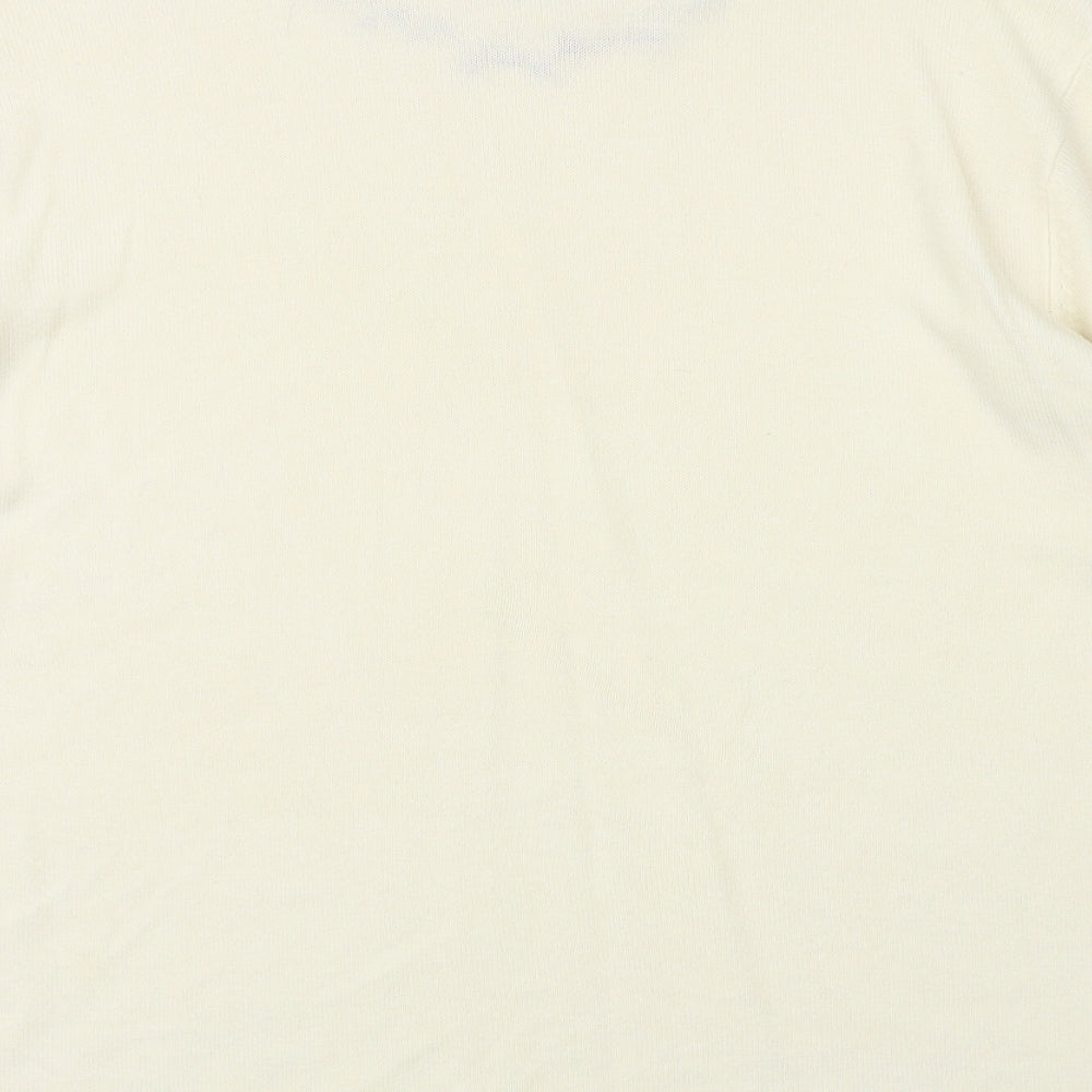 Womens UK Size XL Bonmarché Ivory Pullover Jumper