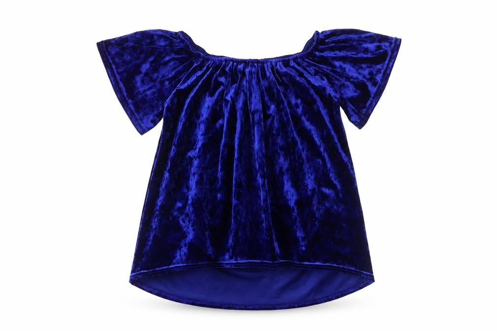 Womens UK Size 6 Quiz Blue Basic Blouse