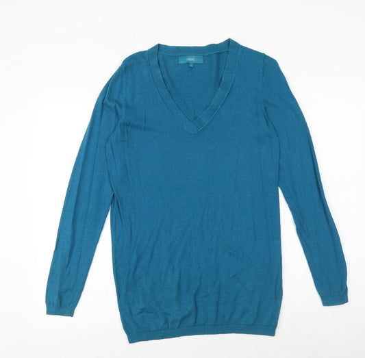 Womens UK Size 8 NEXT Green Pullover Jumper
