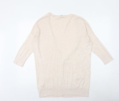 Womens UK Size 10 Topshop Pink Cardigan Jumper