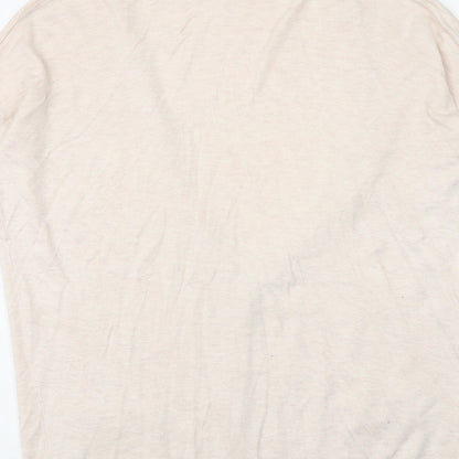 Womens UK Size 10 Topshop Pink Cardigan Jumper
