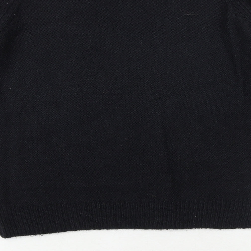 Womens UK Size S H&M Black Pullover Jumper