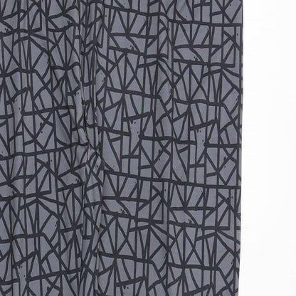 mamas & papas Womens Grey Geometric Polyester Jogger Leggings Size 35 in