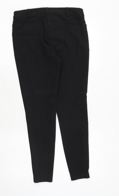 Womens UK Size 10 NEXT Regular Fit Dress Pants Black Trousers