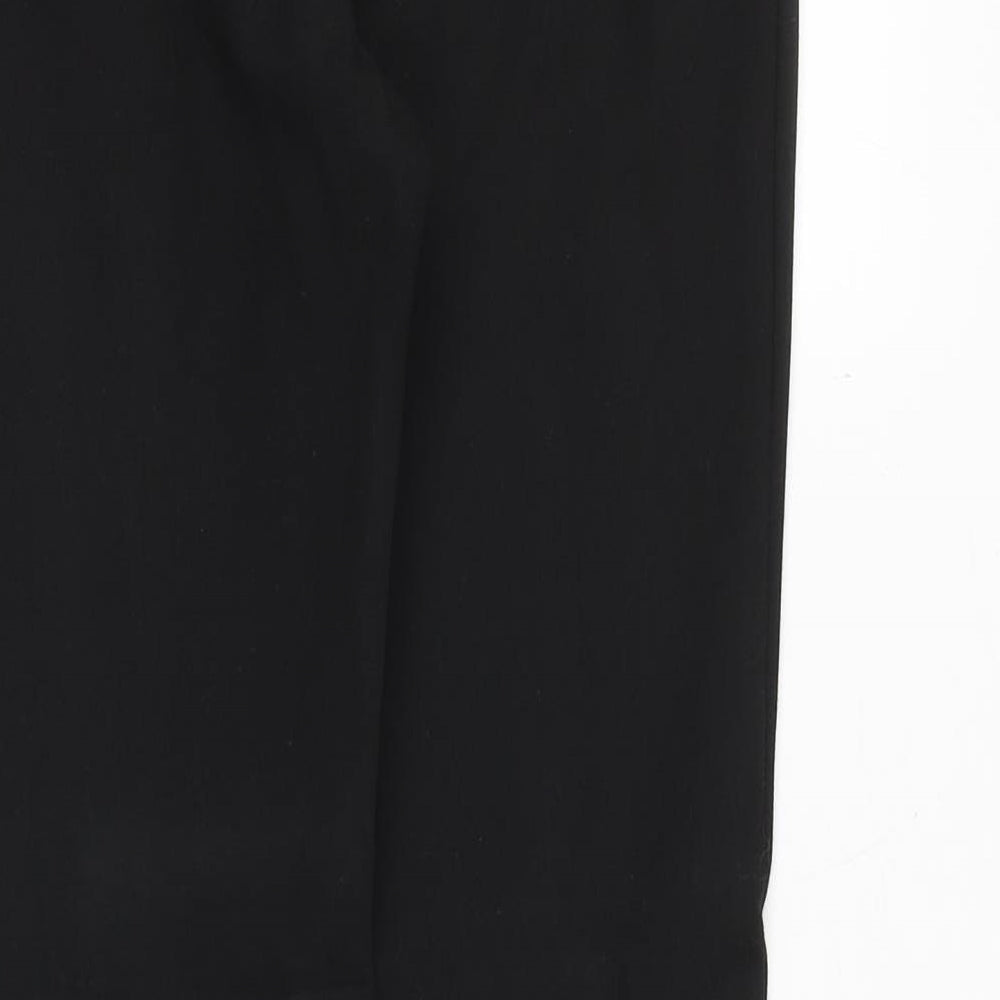 Womens UK Size 10 NEXT Regular Fit Dress Pants Black Trousers