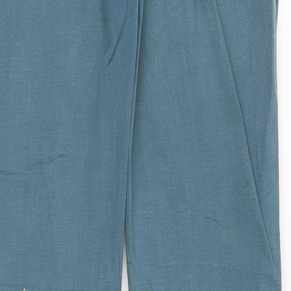 Emporium Womens Blue Cotton Straight Jeans Size 28 in Regular Zip