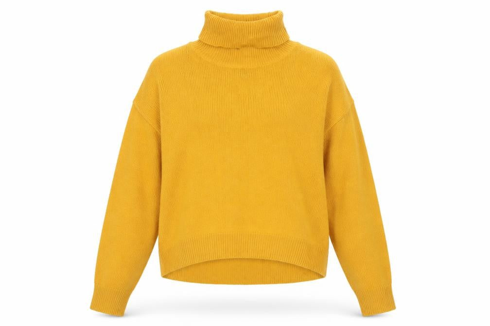 Womens UK Size XS H&M Yellow Pullover Jumper