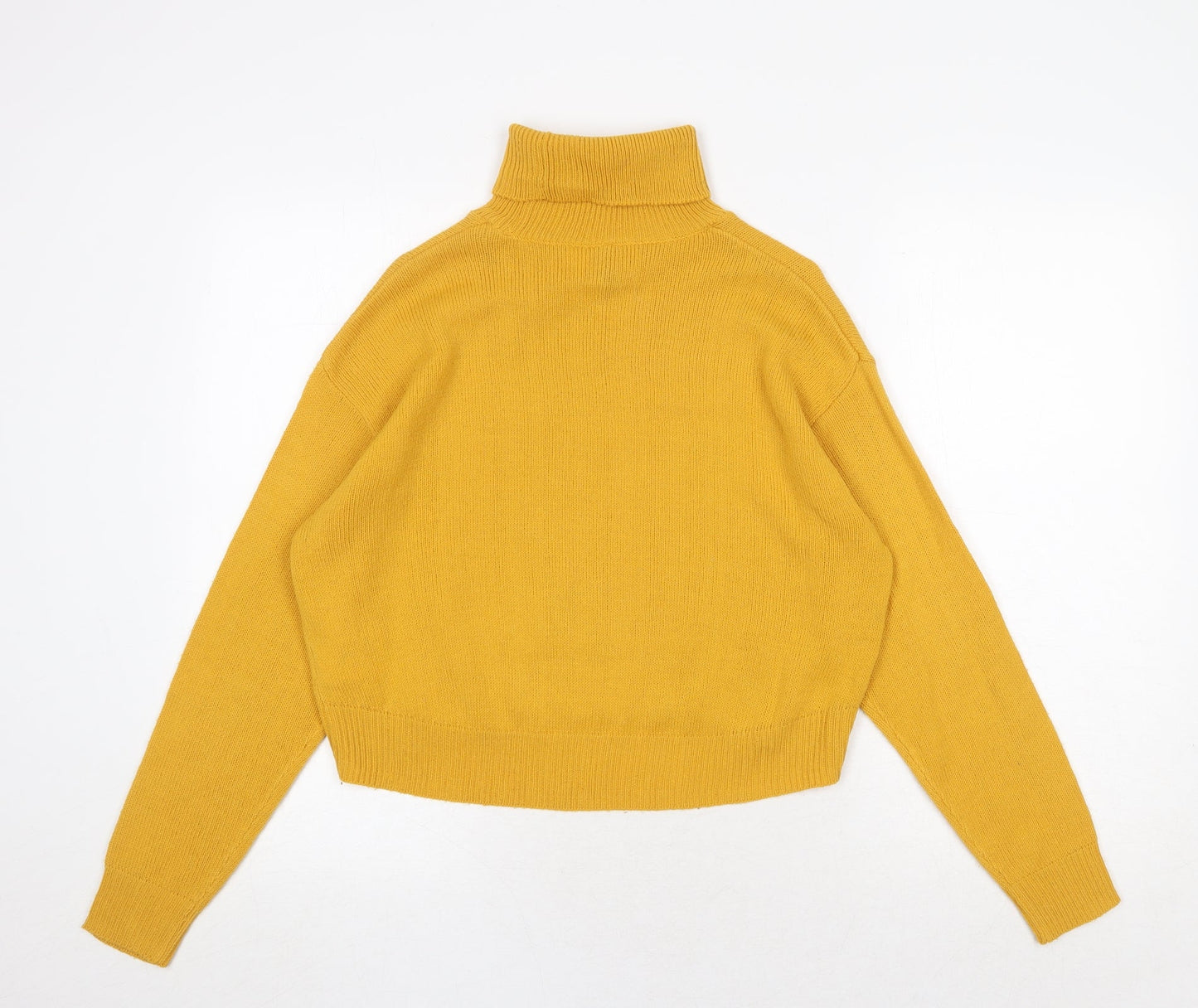 Womens UK Size XS H&M Yellow Pullover Jumper
