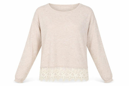 Womens UK Size M Yumi Pink Pullover Jumper