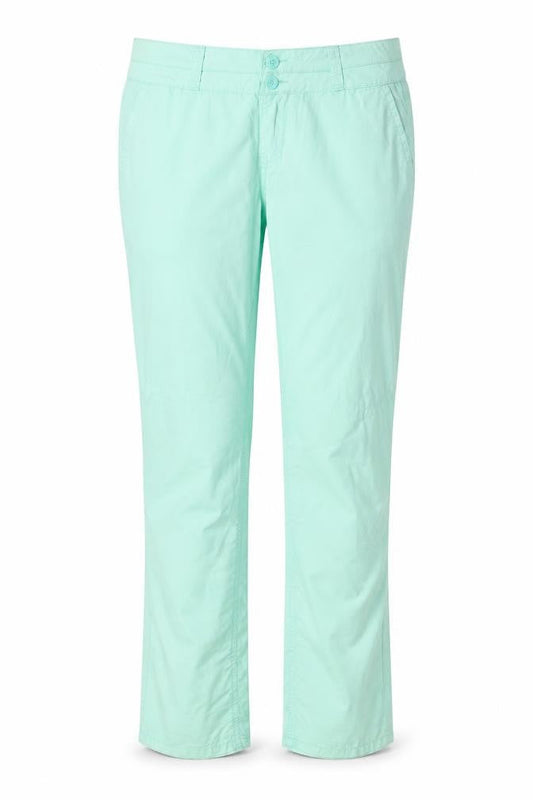 Womens UK Size 14 ORSAY Regular Fit  Green Trousers