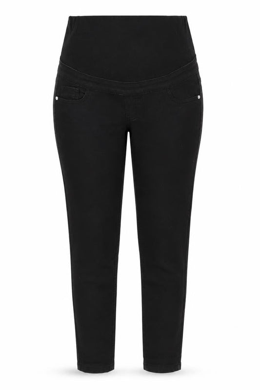 Womens UK Size 8 Boohoo Regular Fit Straight Black Jeans