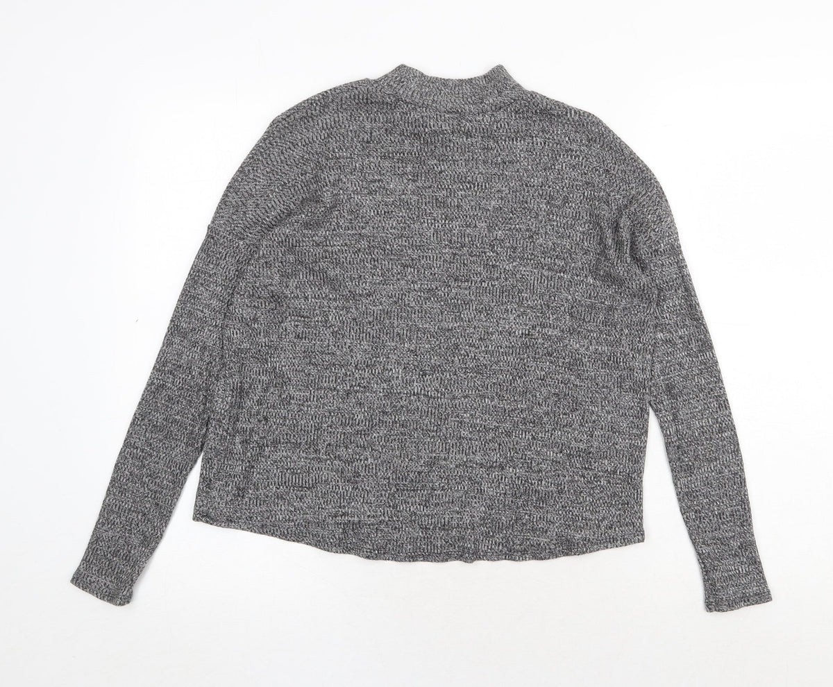 Womens UK Size XS H&M Grey Pullover Jumper