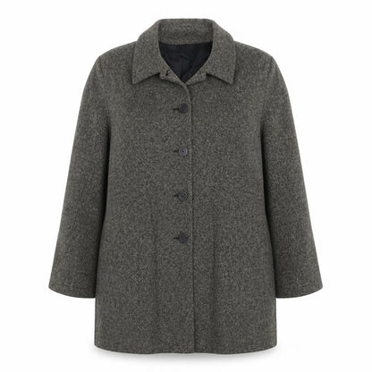 Womens UK Size 16 Richards Grey Overcoat