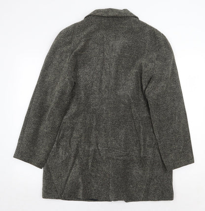 Womens UK Size 16 Richards Grey Overcoat