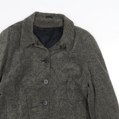 Womens UK Size 16 Richards Grey Overcoat