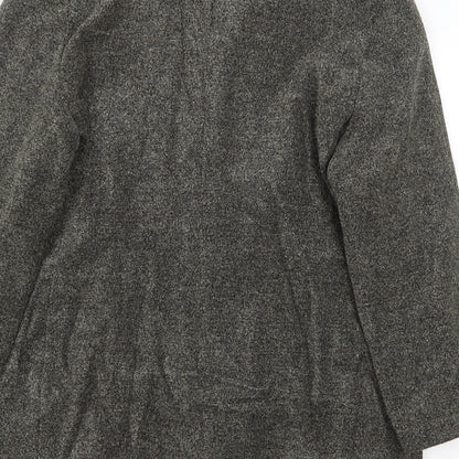 Womens UK Size 16 Richards Grey Overcoat