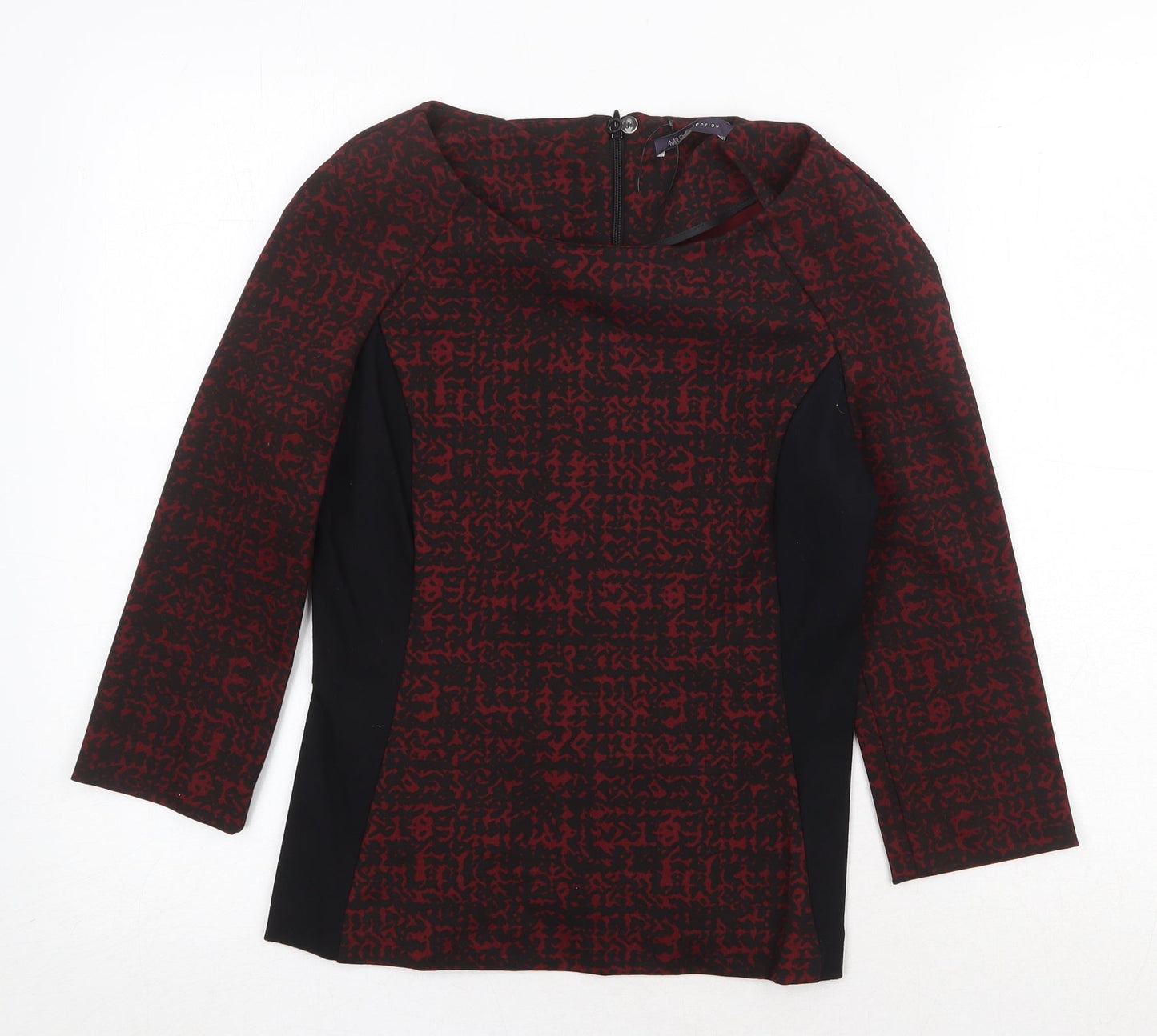Womens UK Size 8 Marks and Spencer Red Basic Blouse