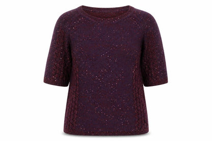 Womens UK Size S Monsoon Purple Pullover Jumper