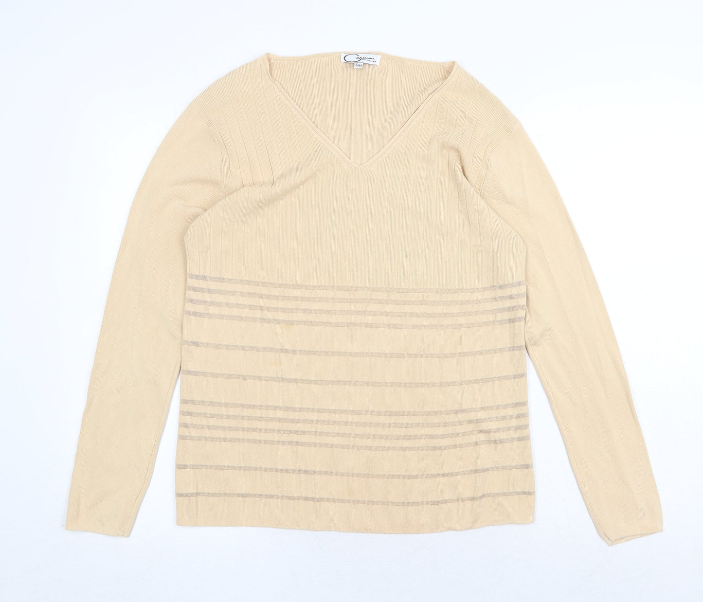 Womens UK Size S Casamia Beige Pullover Jumper