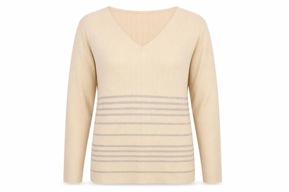 Womens UK Size S Casamia Beige Pullover Jumper