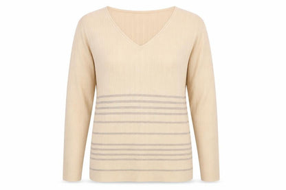 Womens UK Size S Casamia Beige Pullover Jumper