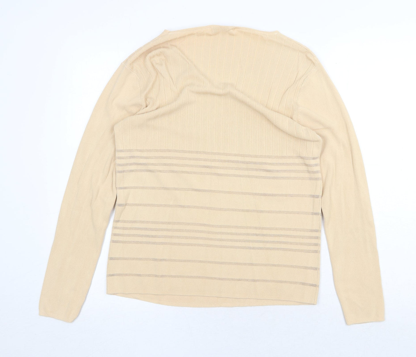Womens UK Size S Casamia Beige Pullover Jumper