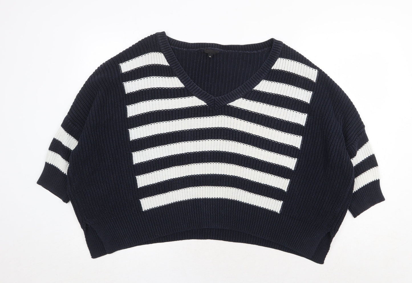 Womens UK Size 10 River Island Blue Pullover Jumper