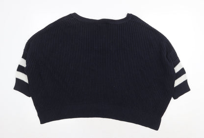 Womens UK Size 10 River Island Blue Pullover Jumper