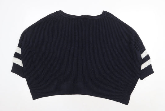 Womens UK Size 10 River Island Blue Pullover Jumper