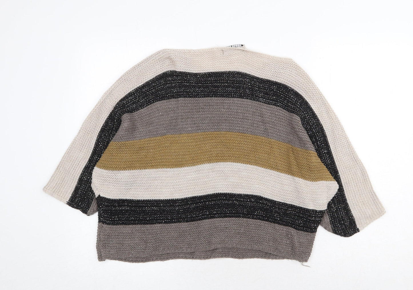 Womens UK Size S Cameo Rose Multicoloured Pullover Jumper