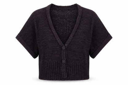 Womens UK Size M Wallis Purple Cardigan Jumper