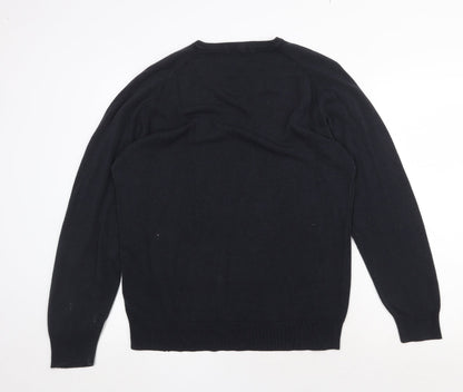 Womens UK Size L Marks and Spencer Blue Pullover Jumper