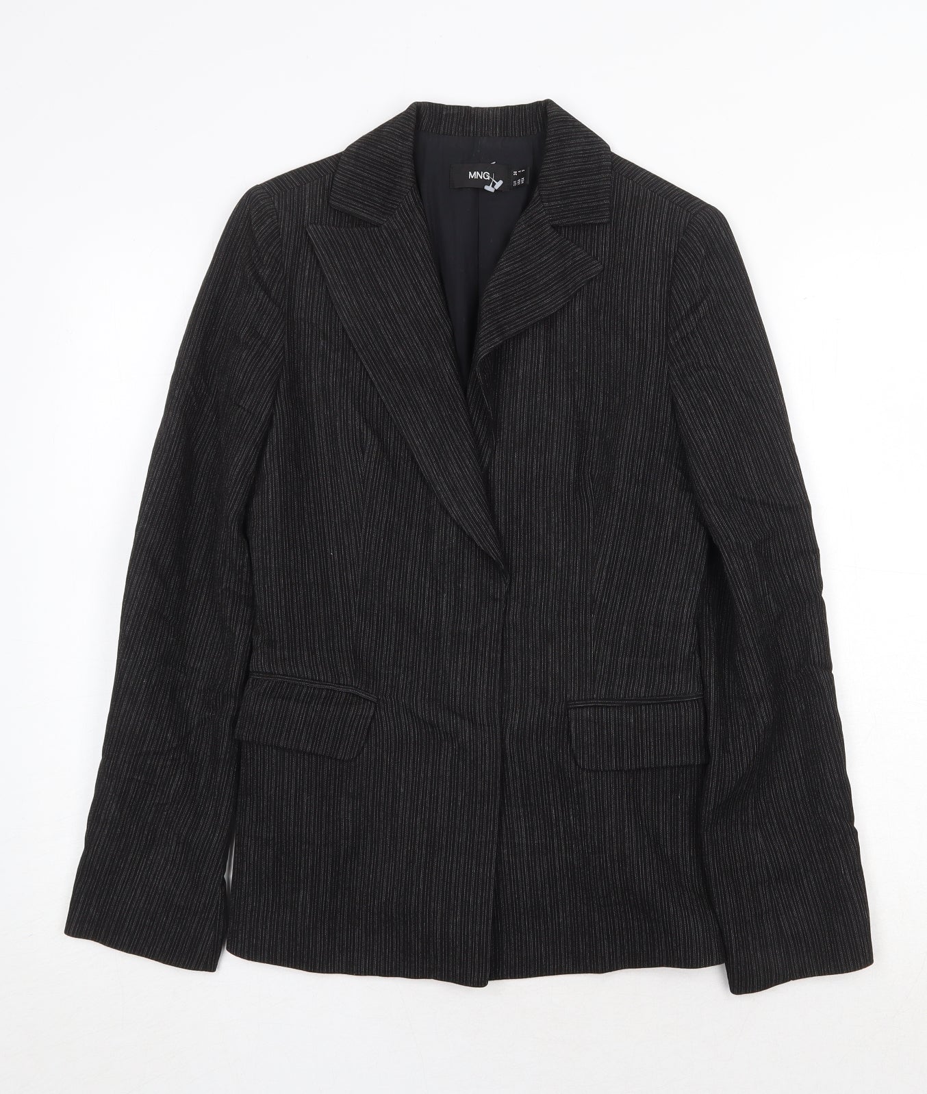 Womens UK Size 8 Mango Black Jacket