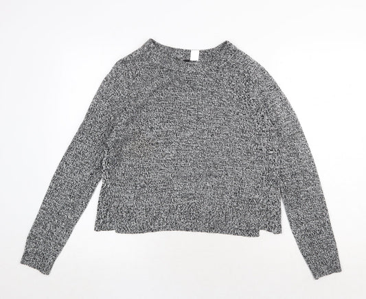 Womens UK Size S H&M Grey Pullover Jumper
