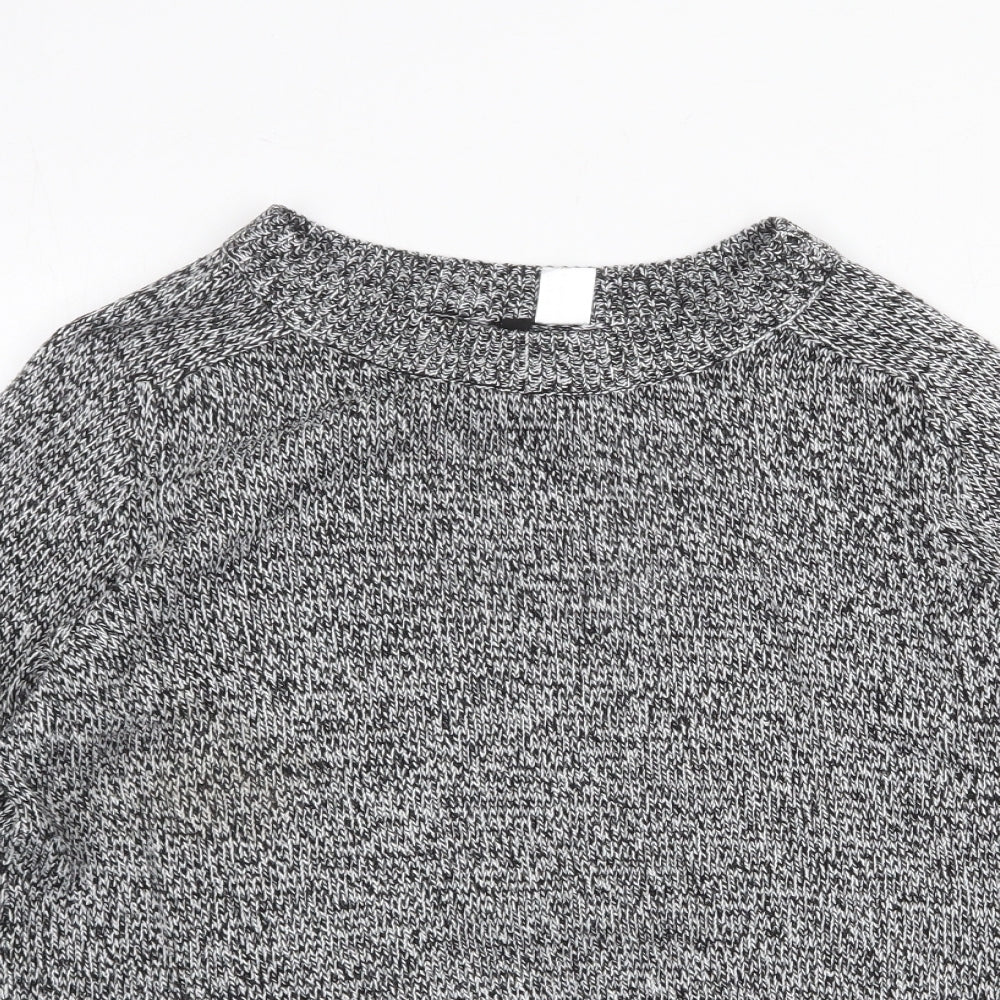 Womens UK Size S H&M Grey Pullover Jumper