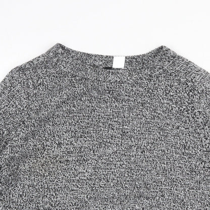 Womens UK Size S H&M Grey Pullover Jumper