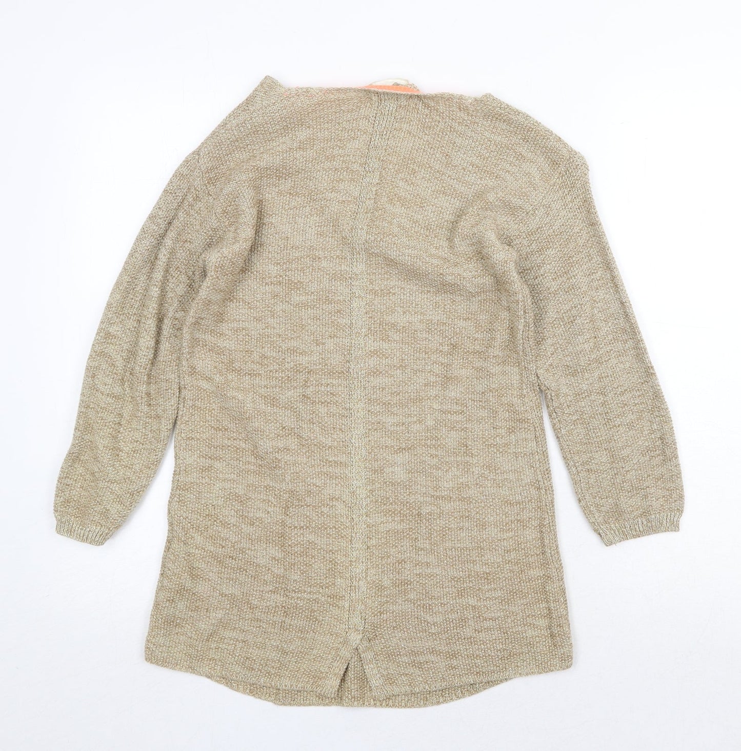 Womens UK Size 8 NEXT Beige Pullover Jumper