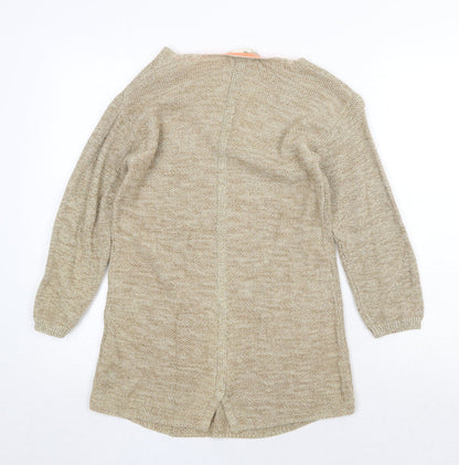 Womens UK Size 8 NEXT Beige Pullover Jumper